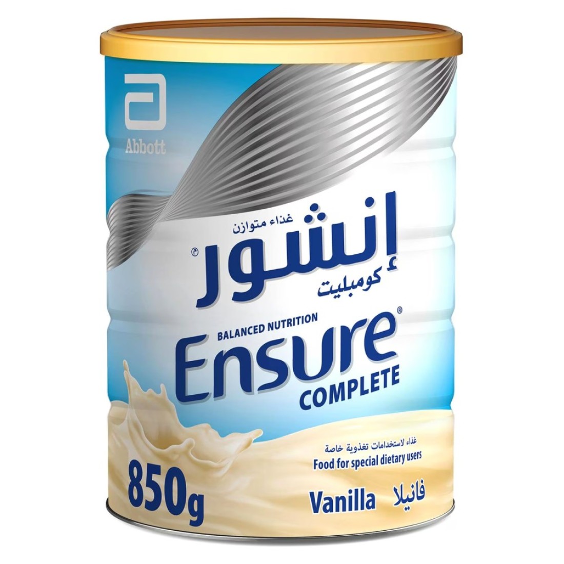 Ensure Complete Vanilla Flavoured Balanced Nutrition Drink, 850g
