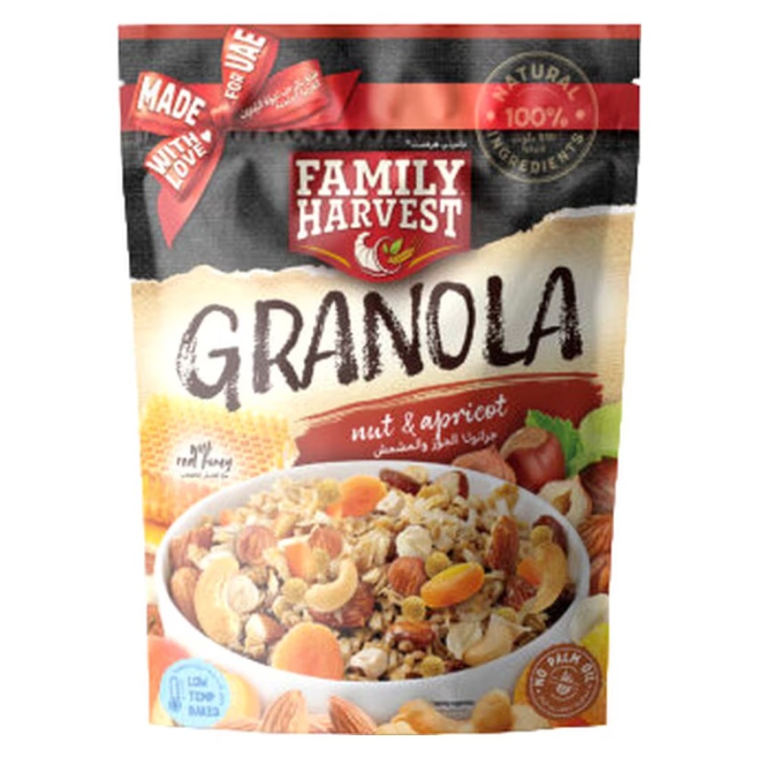 Family Harvest Granola Nut and Apricot 250g