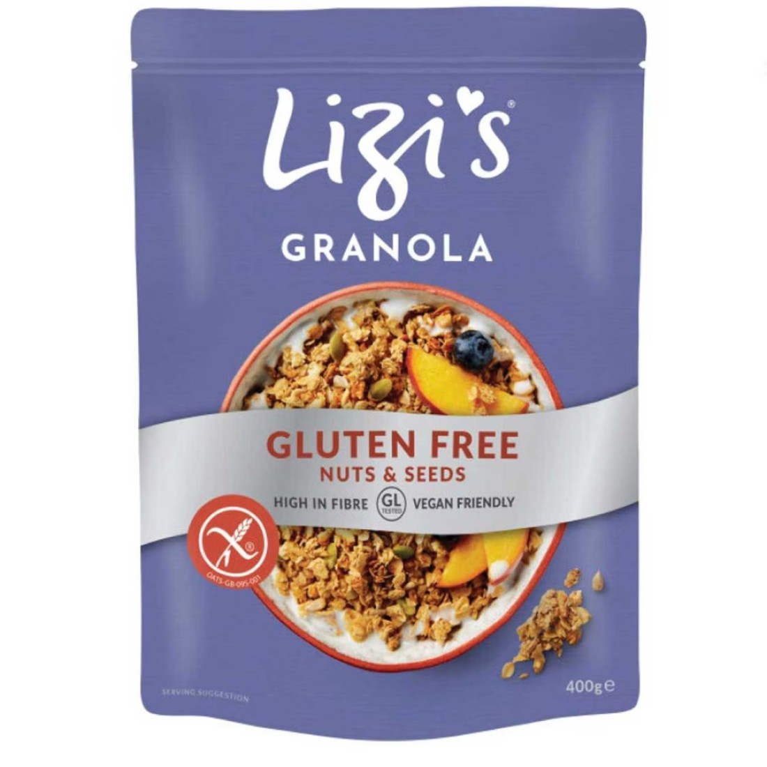Lizi&#39;s Gluten Free Nut and Seeds Granola, 400g