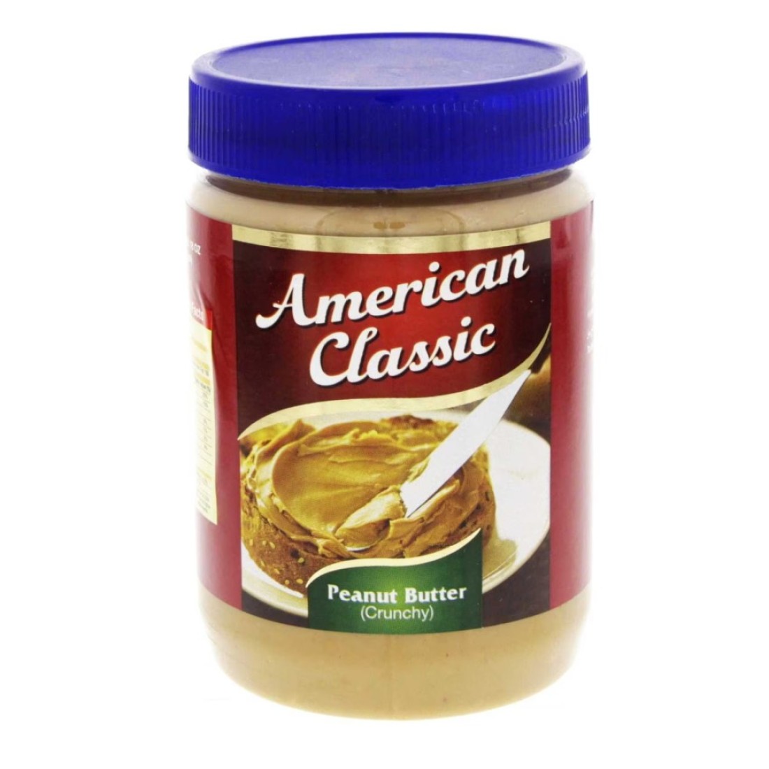 American Classic Crunchy Peanut Butter, 510g