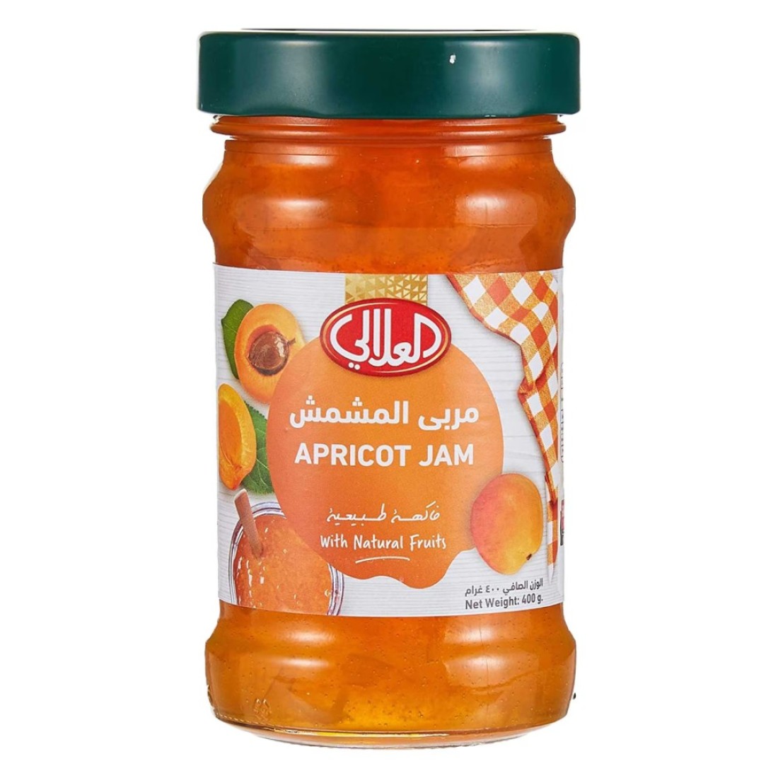 العلالي مربى مشمش 400 غرام