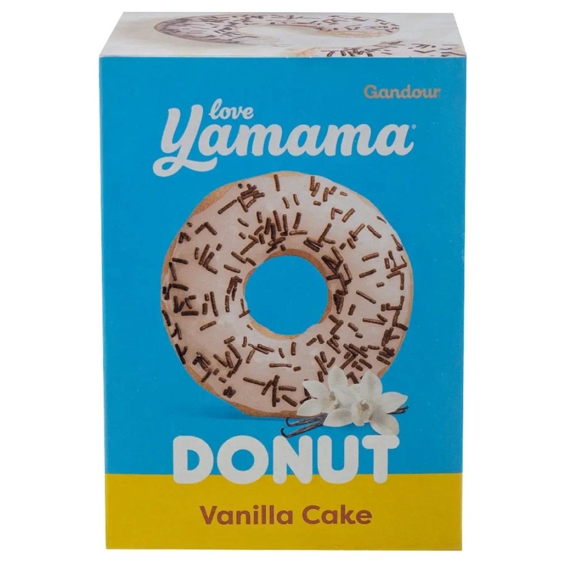 Gandour Yamama Vanilla Cake Donut, 37g Pack of 5