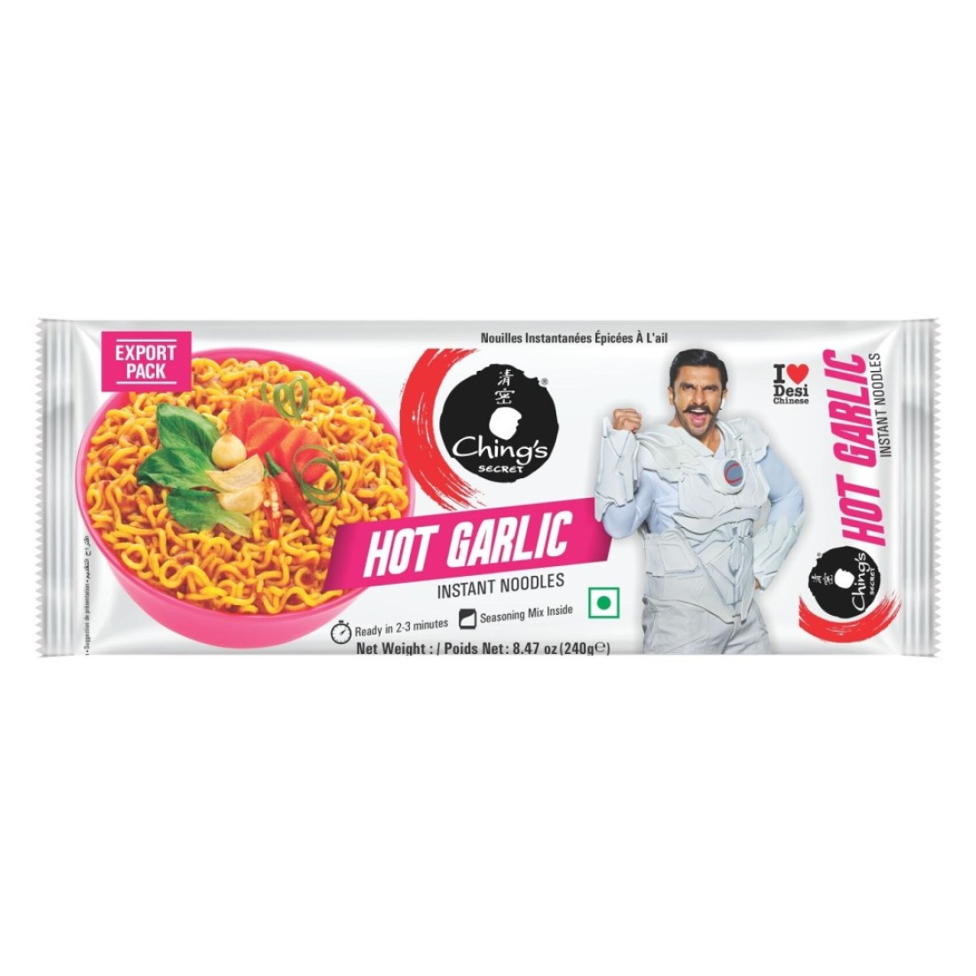 Ching&#39;s Secret Instant Noodles Family Pack 4 Noodles 240g