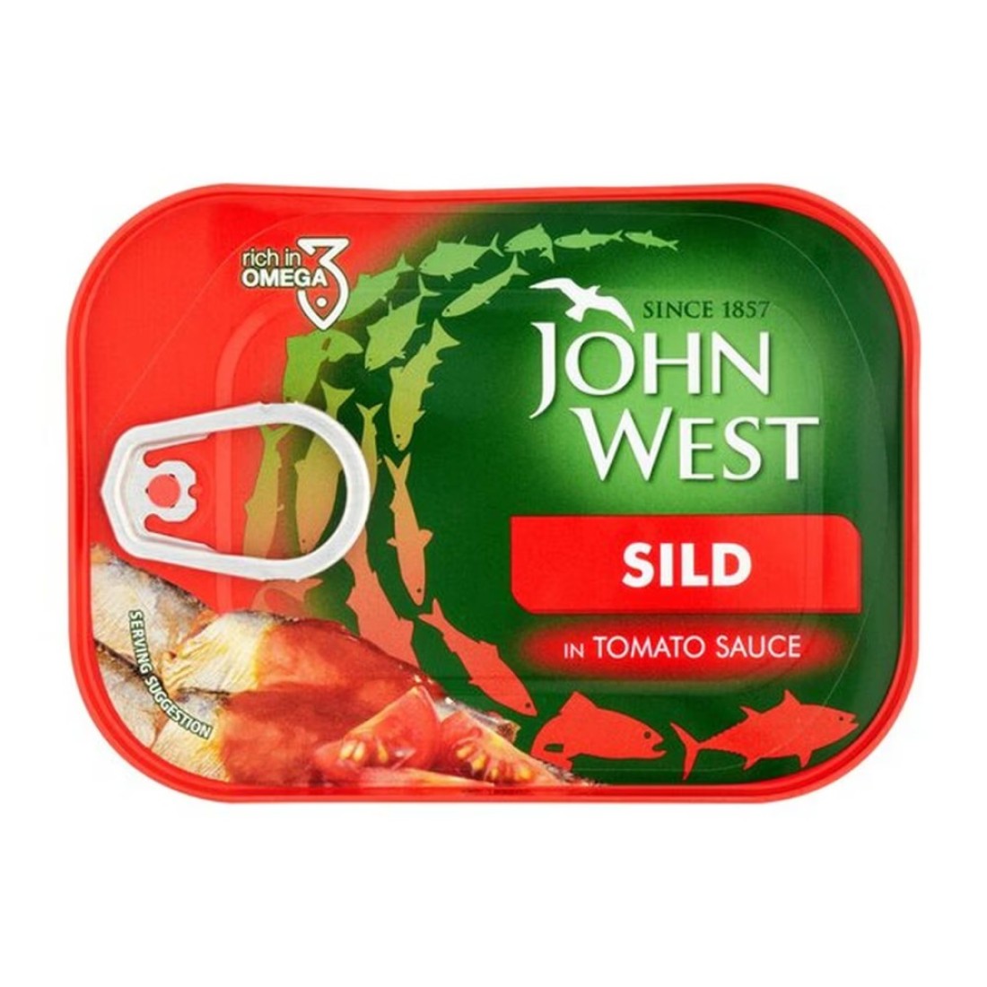 Johnwest Sild in Tomato Sauce 110g