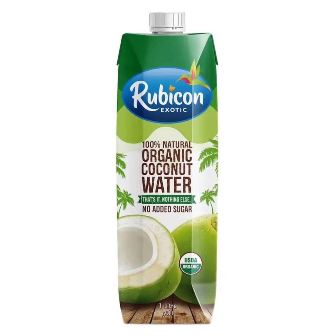 Rubicon Exotic 100% Natural Organic Coconut Water 1L
