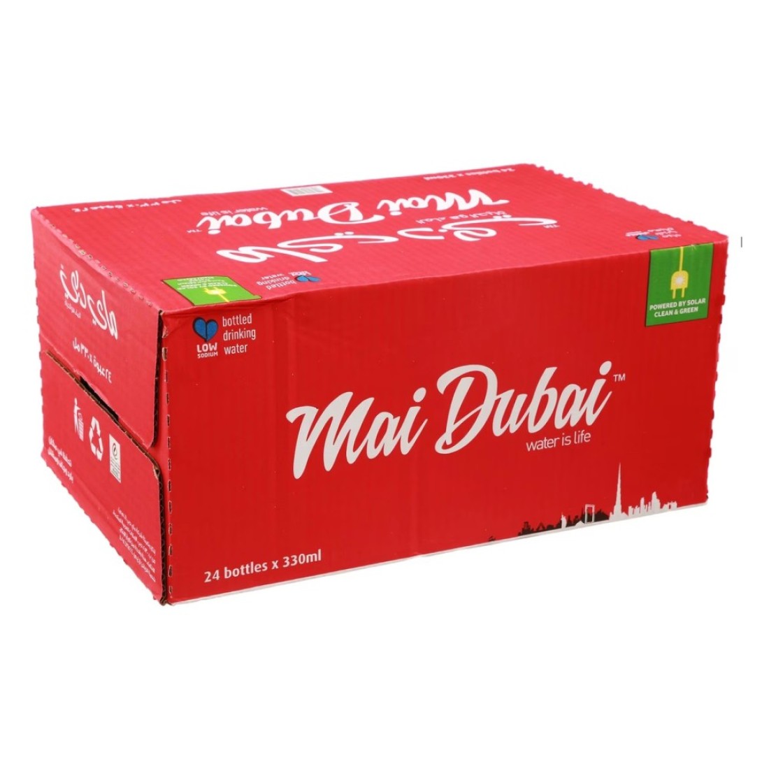 Mai Dubai Low Sodium Drinking Water 330ml Pack of 24