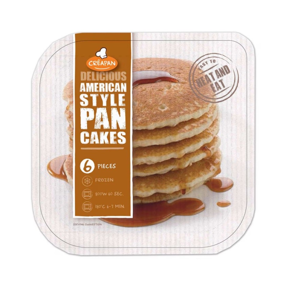 Creapan Delicious American Pan Cakes 240g