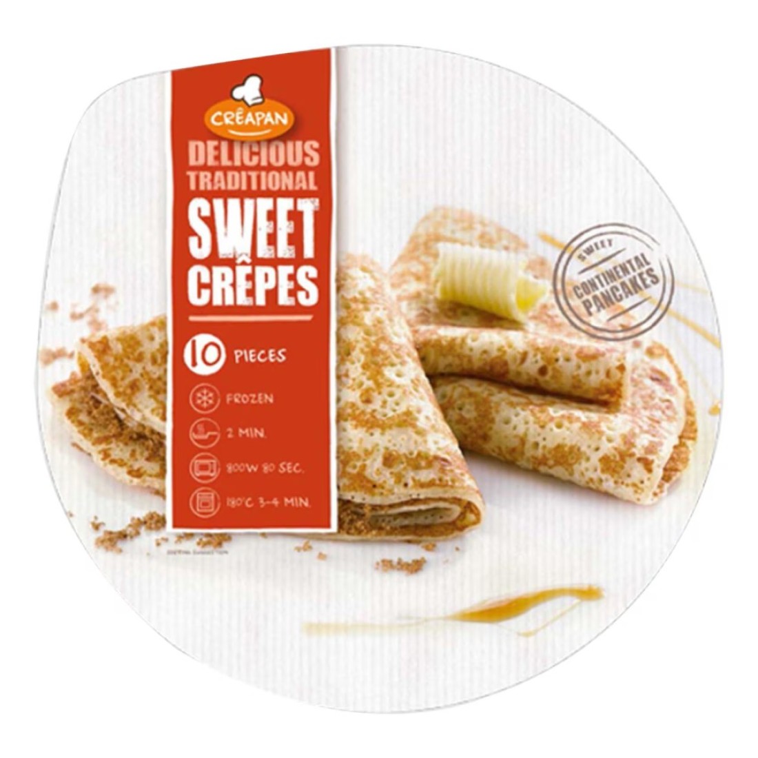 Creapan Delicious Traditional Sweet Crepes 600g