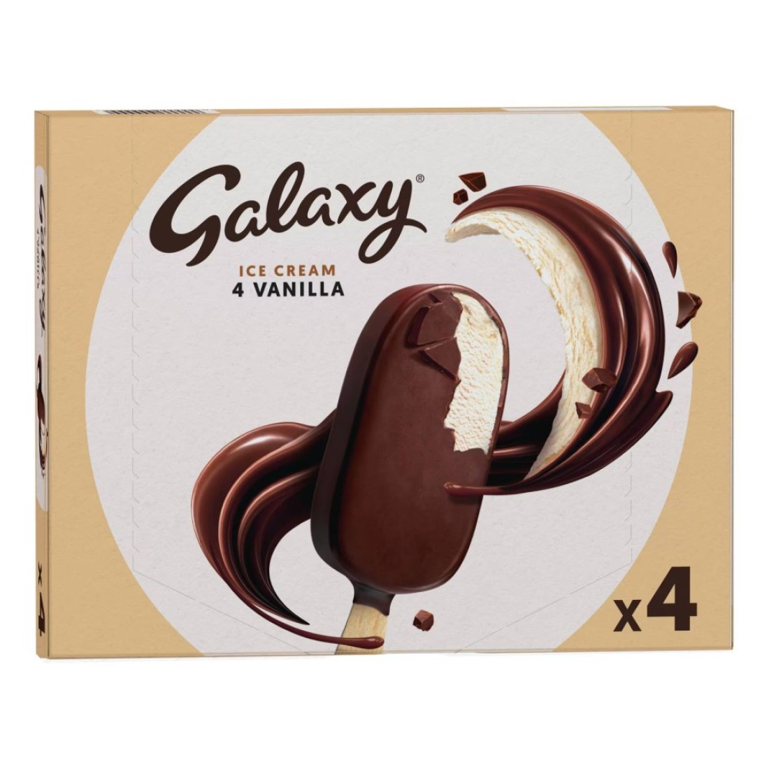 Galaxy Vanilla Ice Cream Sticks 232g