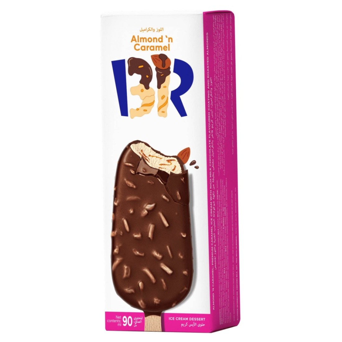 Baskin Robbins Almond N Caramel Bar 90ml