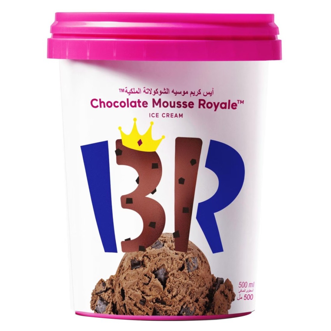 Baskin Robbins Chocolate Mousse Royale Ice Cream 500ml