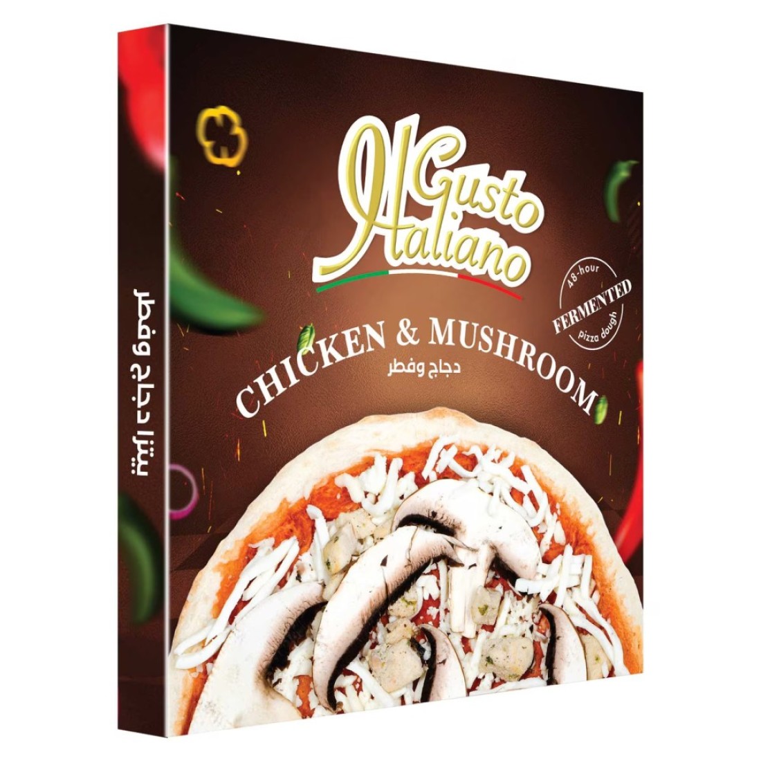 Gusto Italiano Chicken and Mushroom Pizza 340g