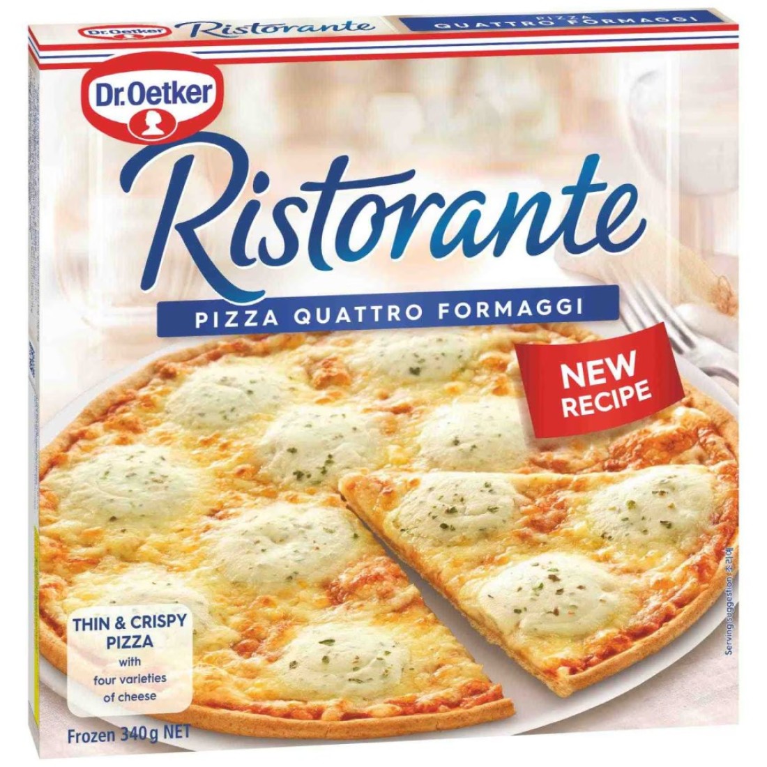 Dr.Oetker Ristaurant Quattro Formaggi Pizza 340g