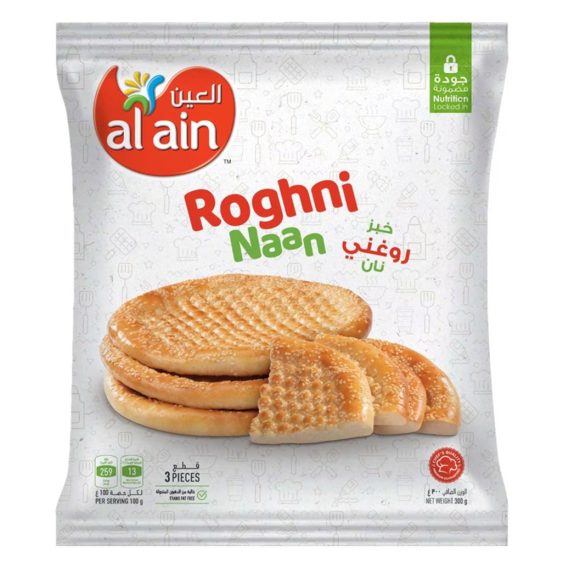 العين خبز نان روغني 300 غرام