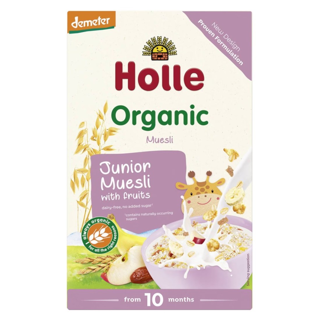 Holle Organic Junior Muesli With Fruits 250g