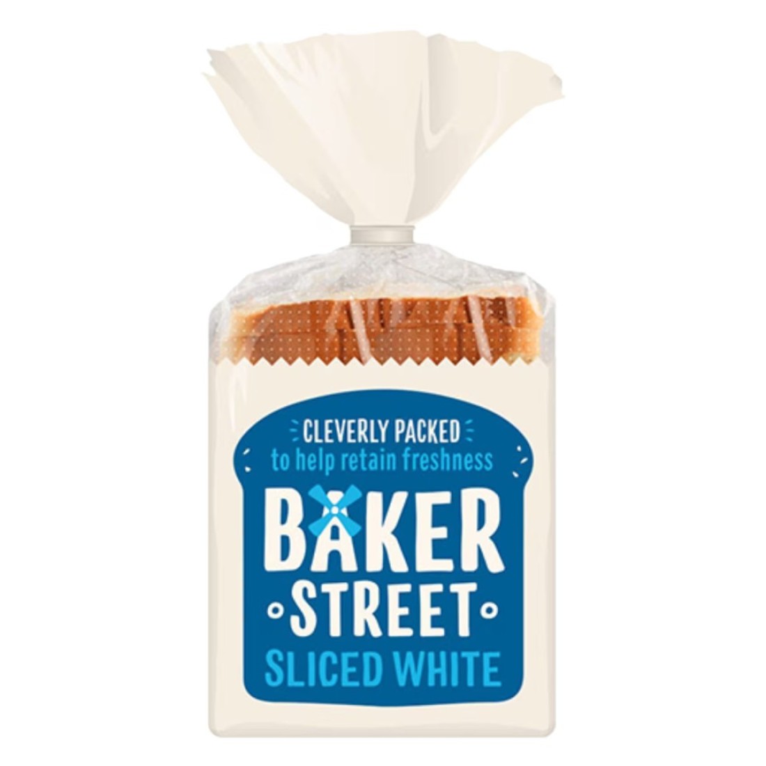 Baker Street White Sliced Bread 550g