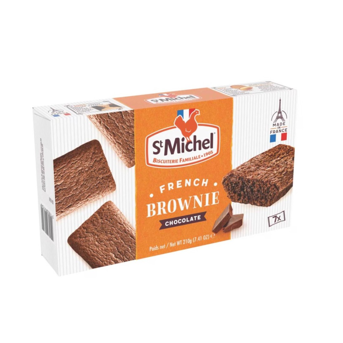St Michel 7 Brownies Chocolate Brownies 210g