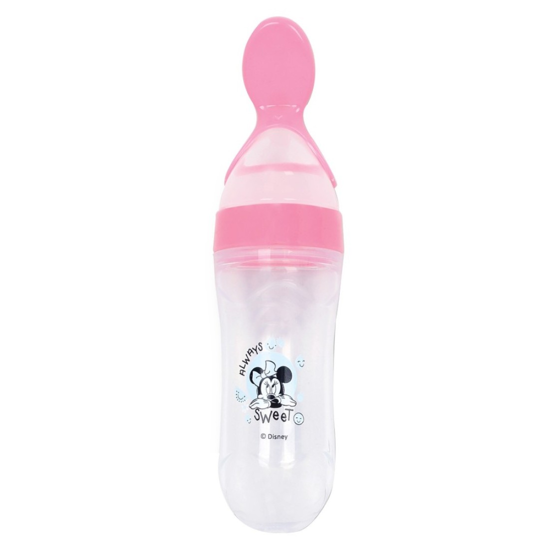 Disney Minnie Mouse Silicone Baby Food Dispensing Spoon Multicolour 90ml
