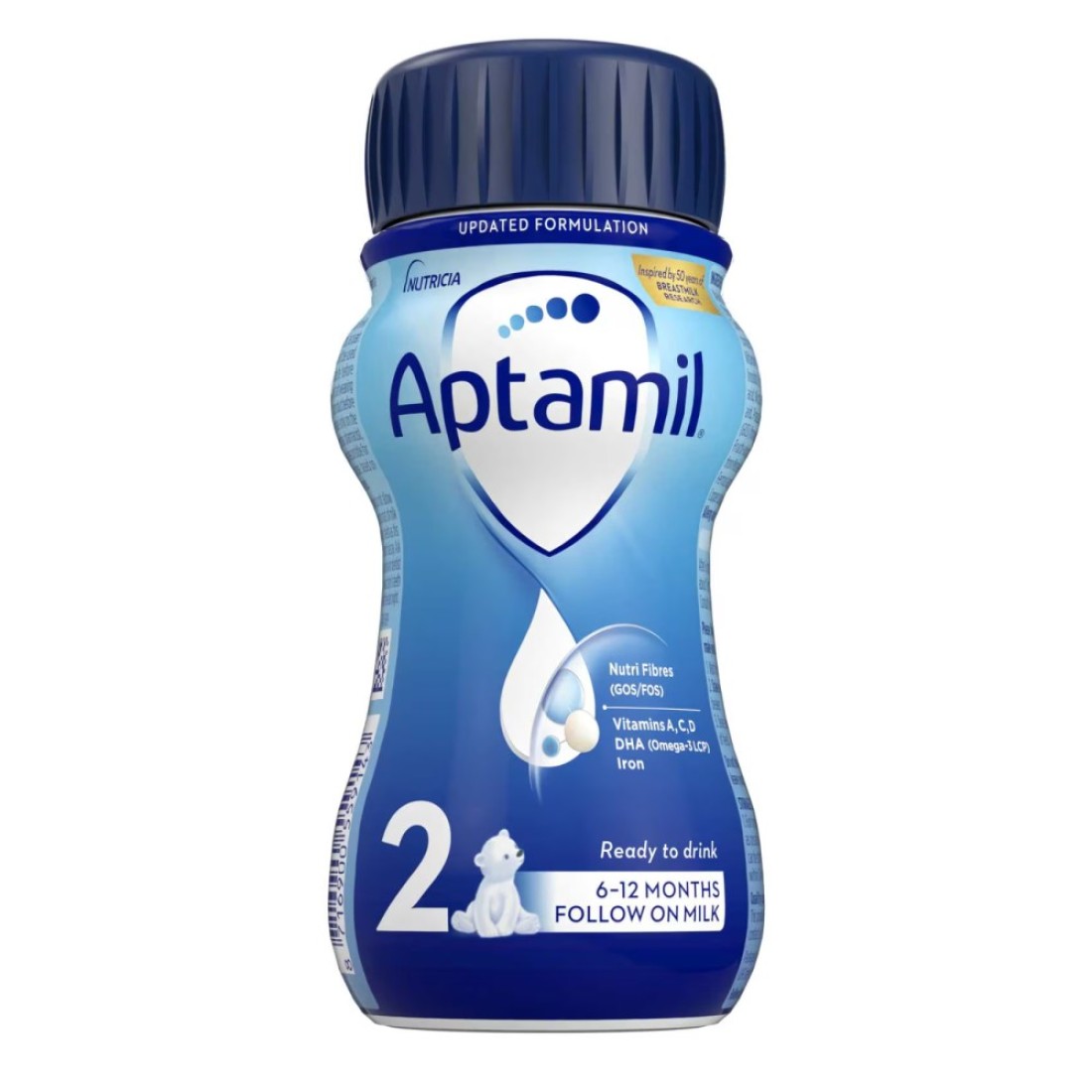 Aptamil Follow On Milk Formula, Stage 2, from 6 to 12 Months, 200ml