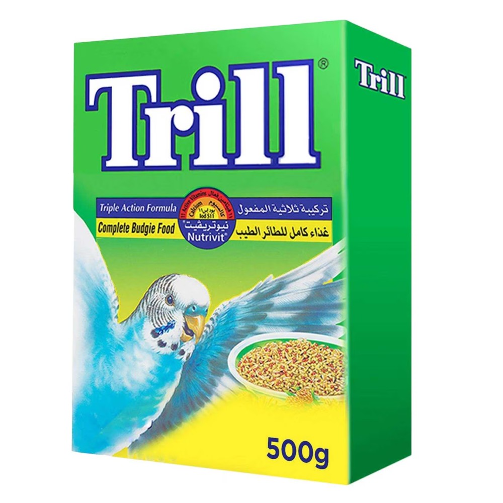 Trill Budgie Seed Mix Bird Food, 500g