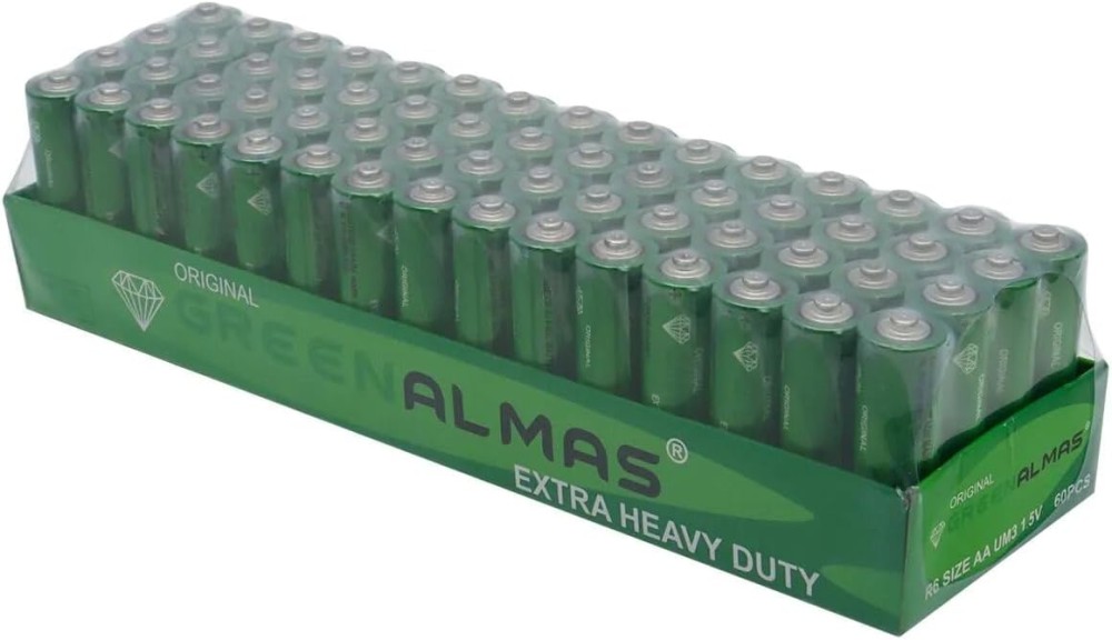 FITTO AA Batteries 60 Pack &ndash; Long-Lasting Power Alkaline Batteries for Everyday Devices, High-Performance, Reliable Shelf Life, Leak-Proof Design, Ideal for Remotes, Toys, and More