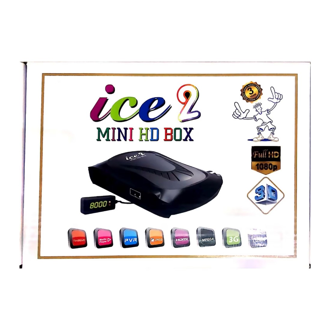 Ice-2 Mini Hd Digital Satellite Receiver