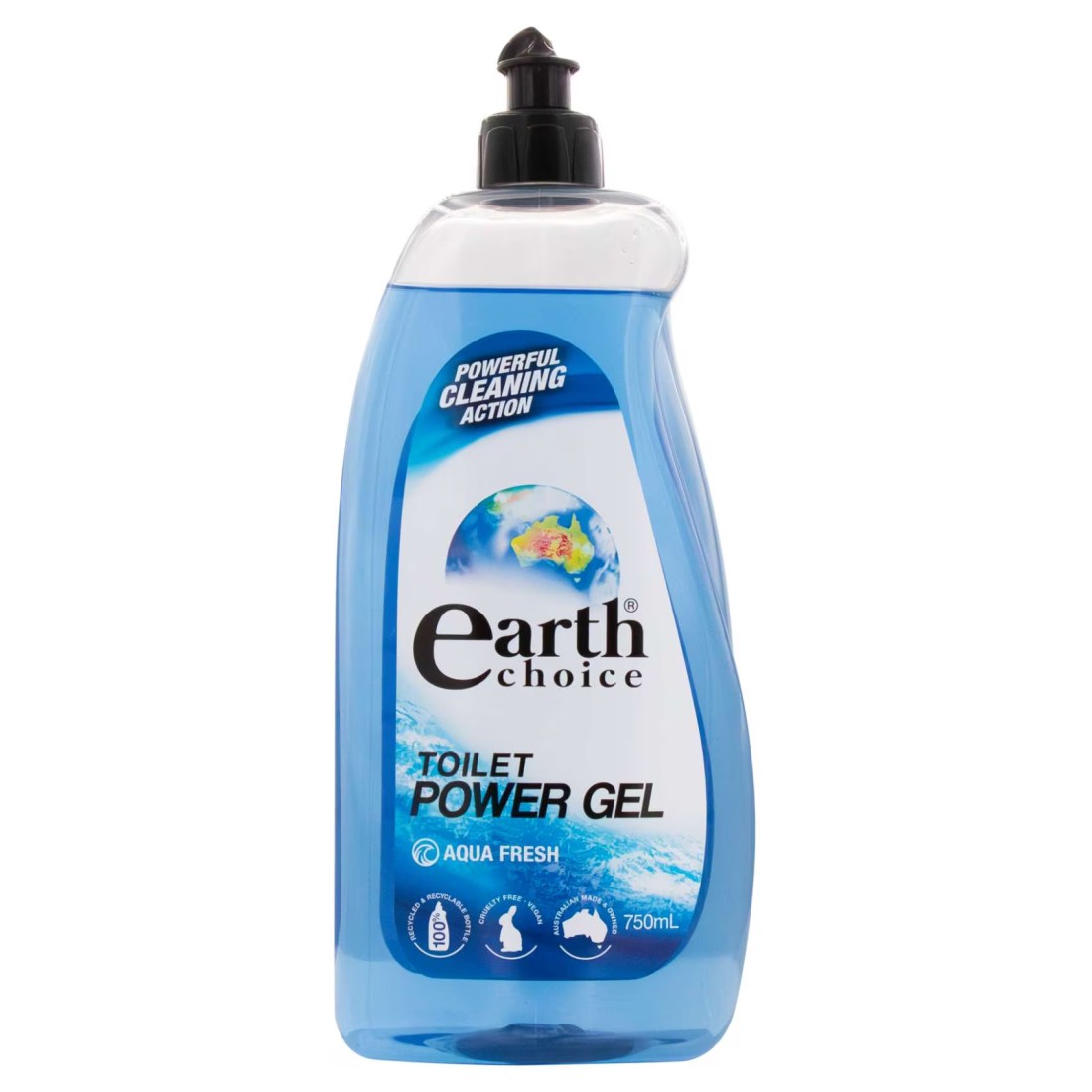 Earth Choice Aqua Fresh Toilet Cleaner Gel 750ml
