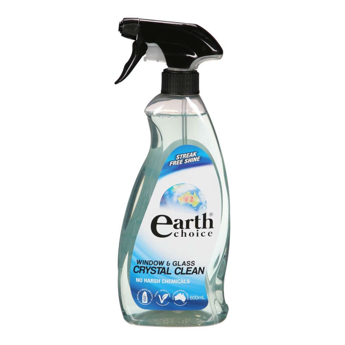 Earth Choice Glass Surface And Window Cleaner 600ml