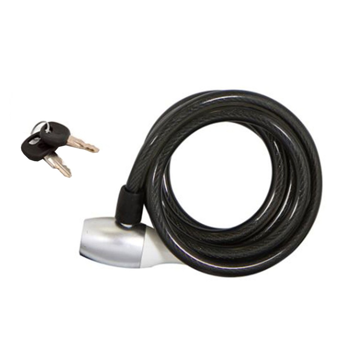 Spartan Cable Lock SP-9027 Silver 180cm