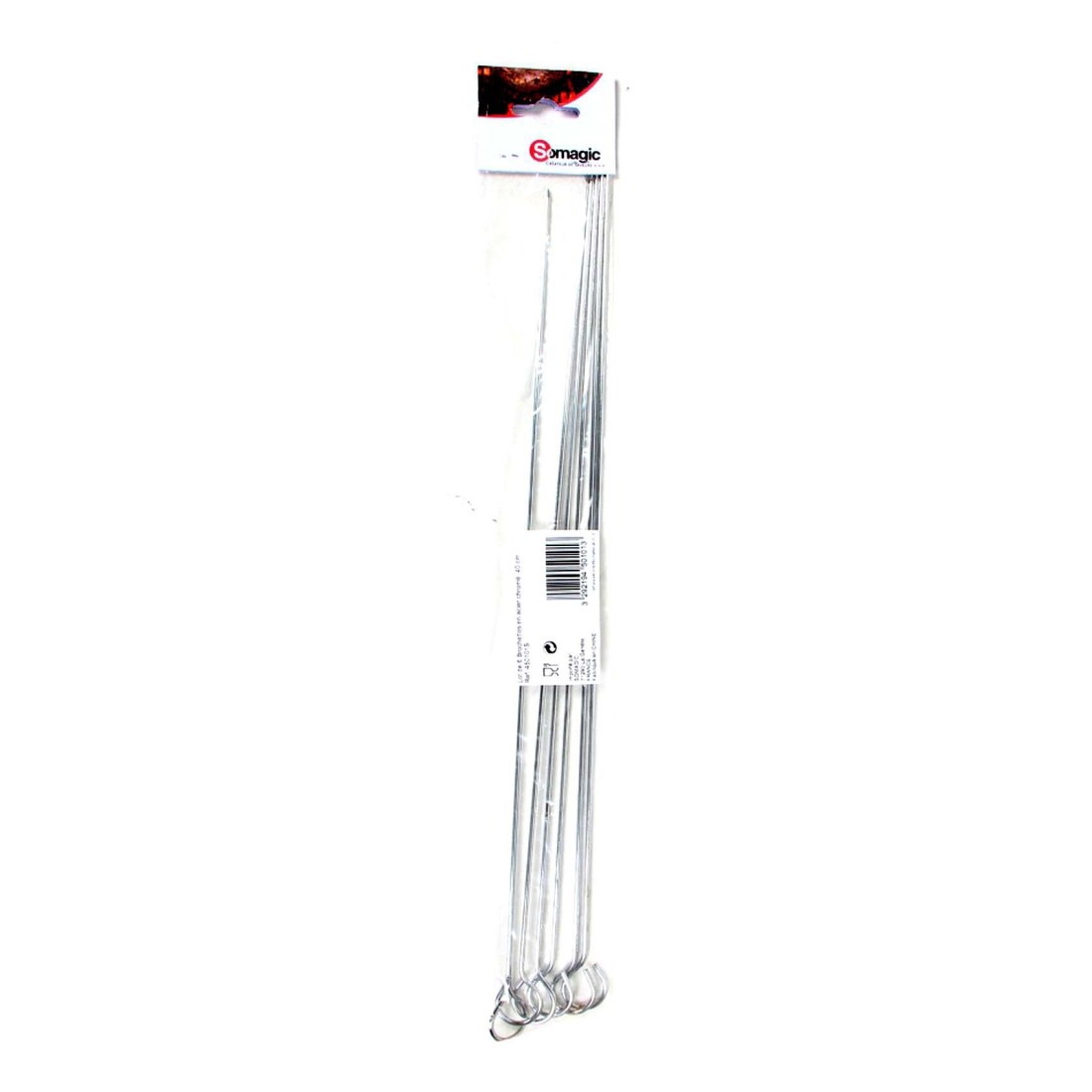 Somagic Stainless Steel Skewers Silver 40cm