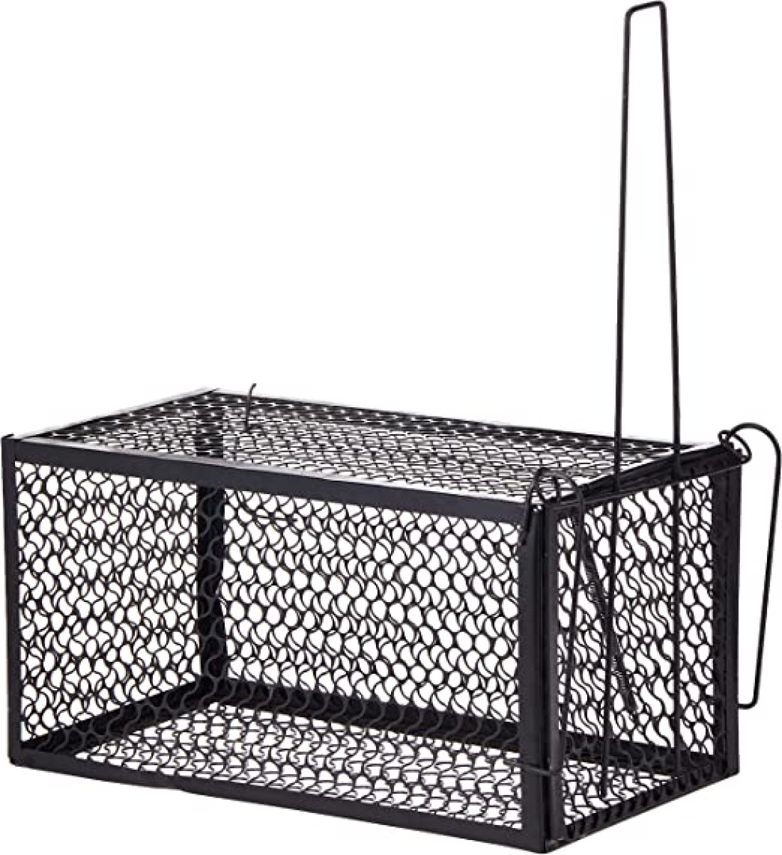 Rat Mouse Cage Trap Snap Trap- Set Cage Medium Size Black Color