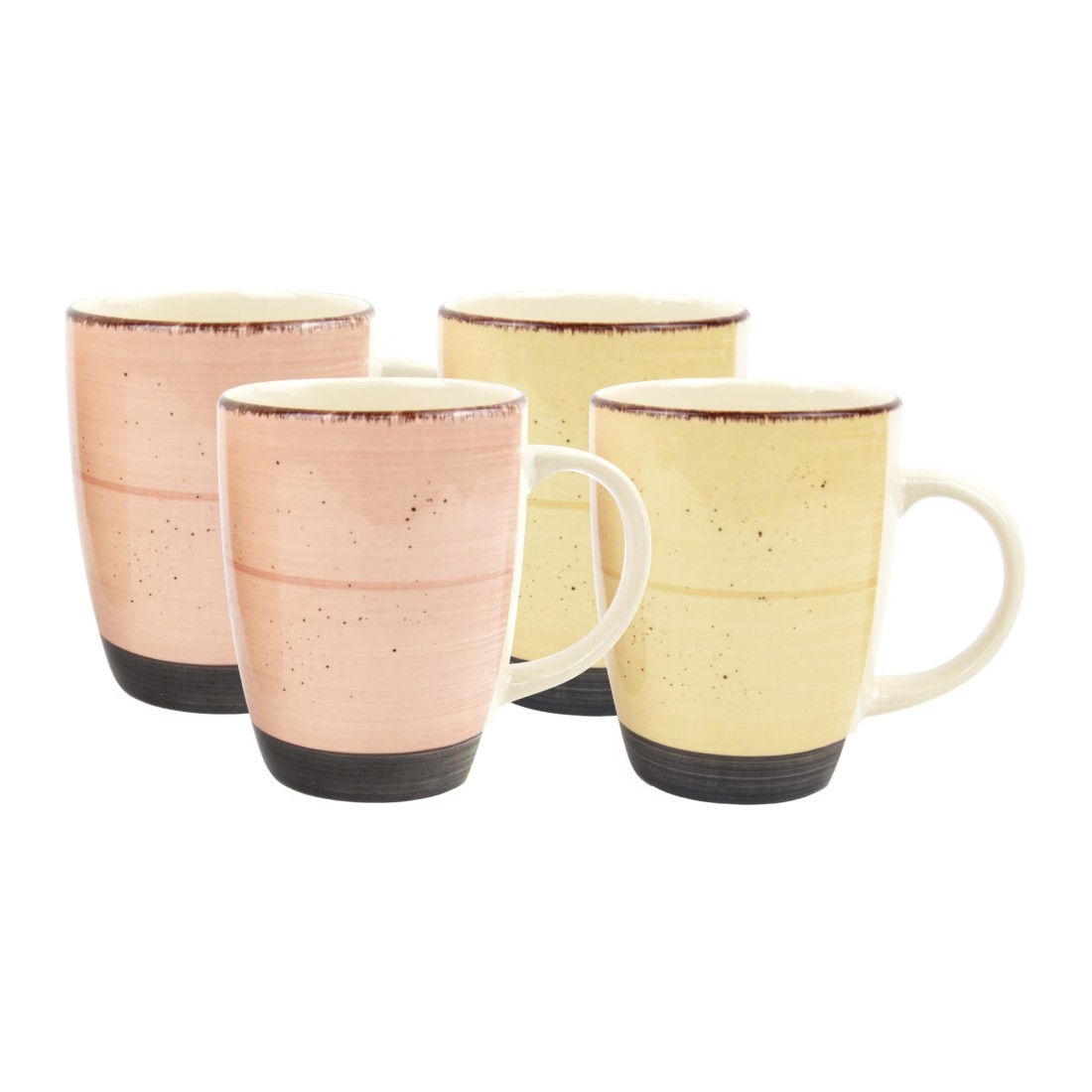 RK Ceramic Mug Set Multicolour 266ml 4 PCS