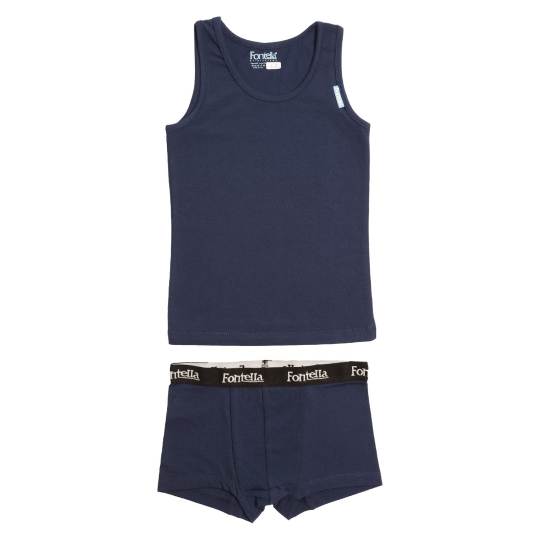 Fontella Cotton Underwear Set for Boy 800211 Navy 11 Years