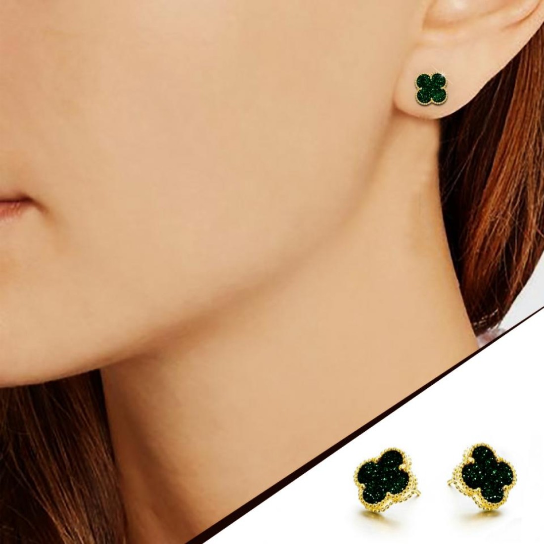 Aiwanto Small Earring Beautiful Earring Party Office Earrings Gift for Women&#39;s