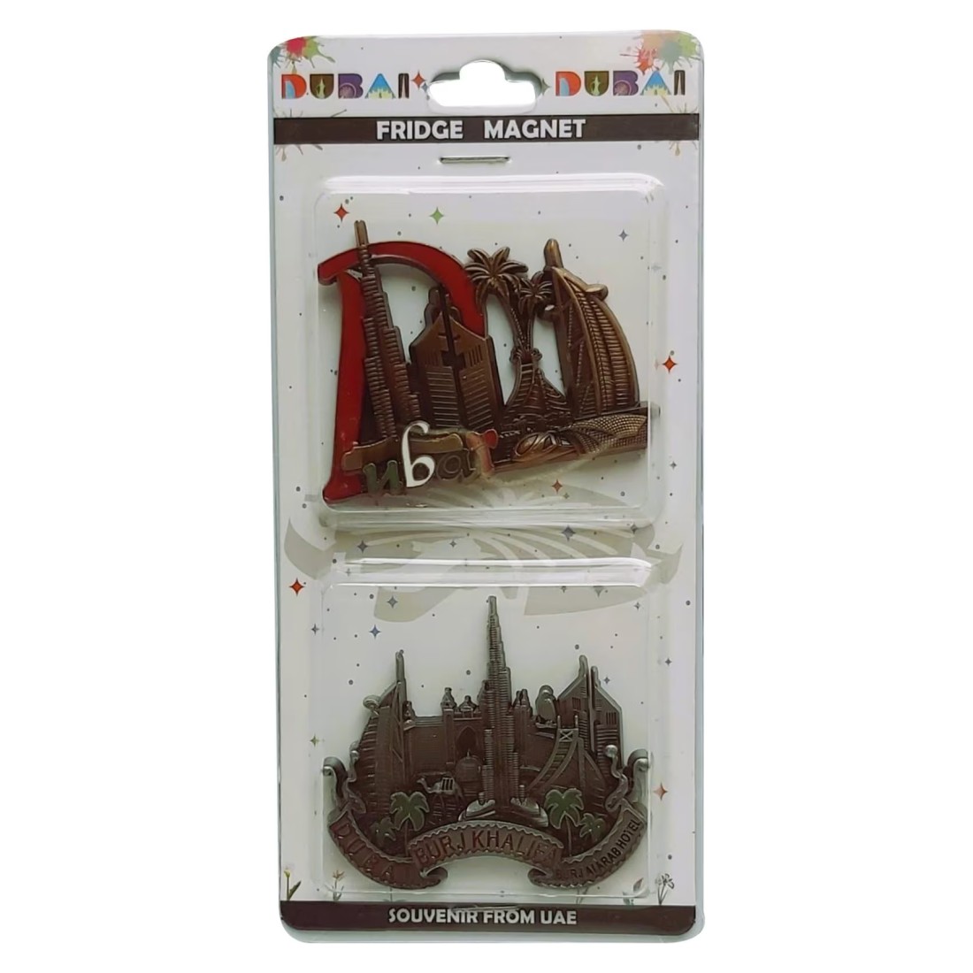 STK Souvenir Fridge Magnet Antique Colour 2 PCS