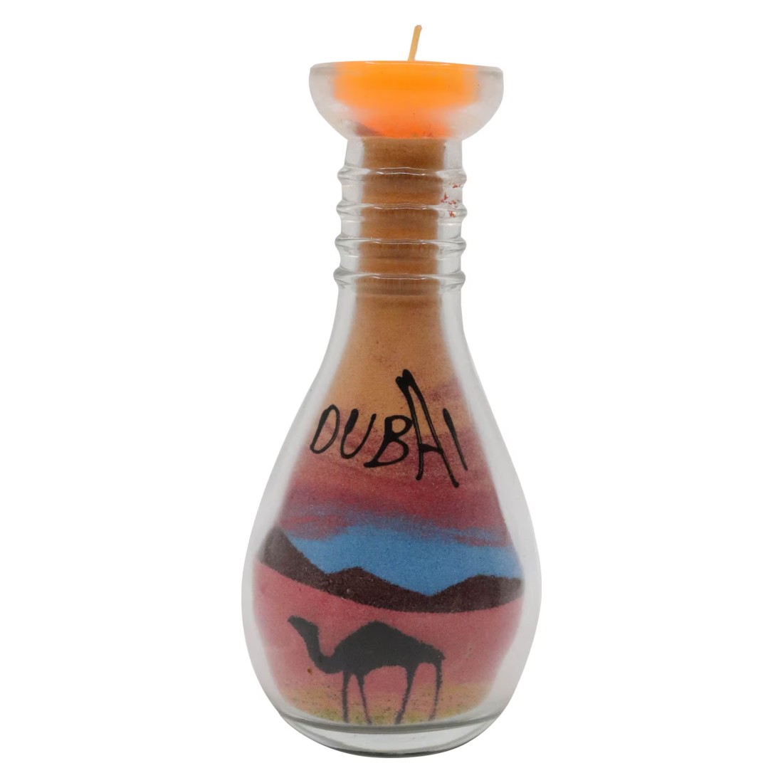 Dubai Camel Sand Bottle Multicolour 12.5cm
