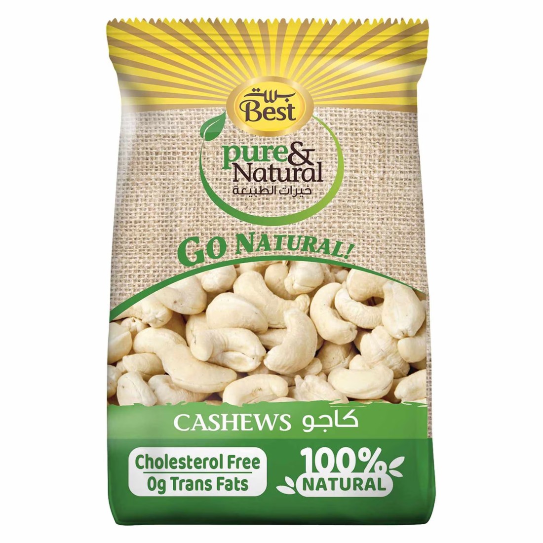 Best Pure and Natural Cashews, 325g