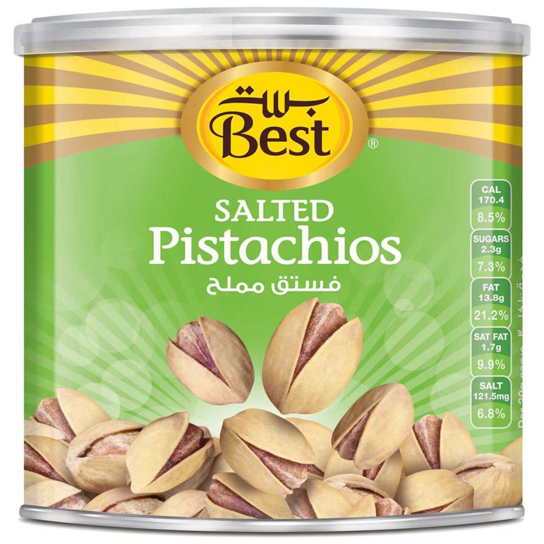Best Salted Pistachios Can, 200g