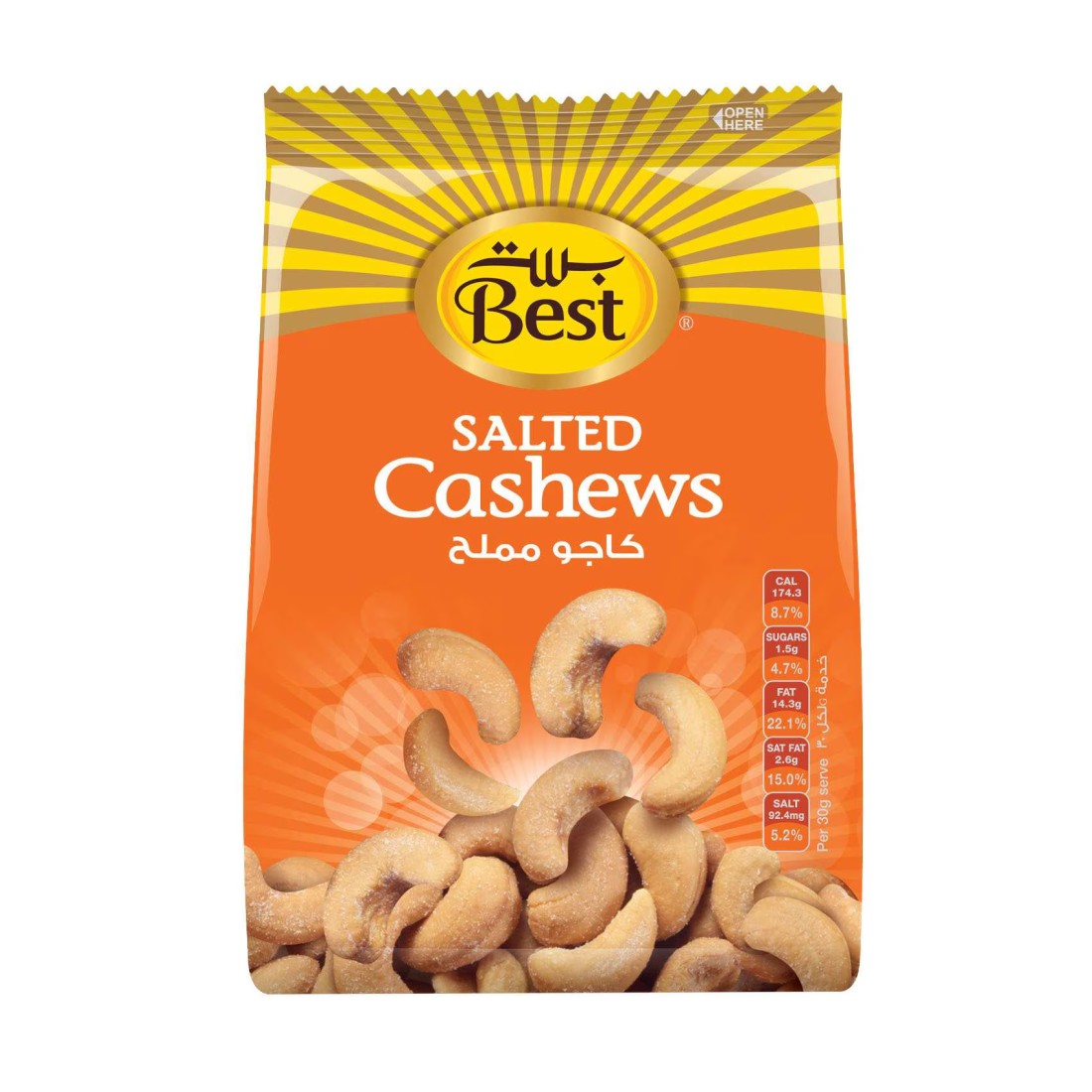 Best Salted Cashews Bag, 150g