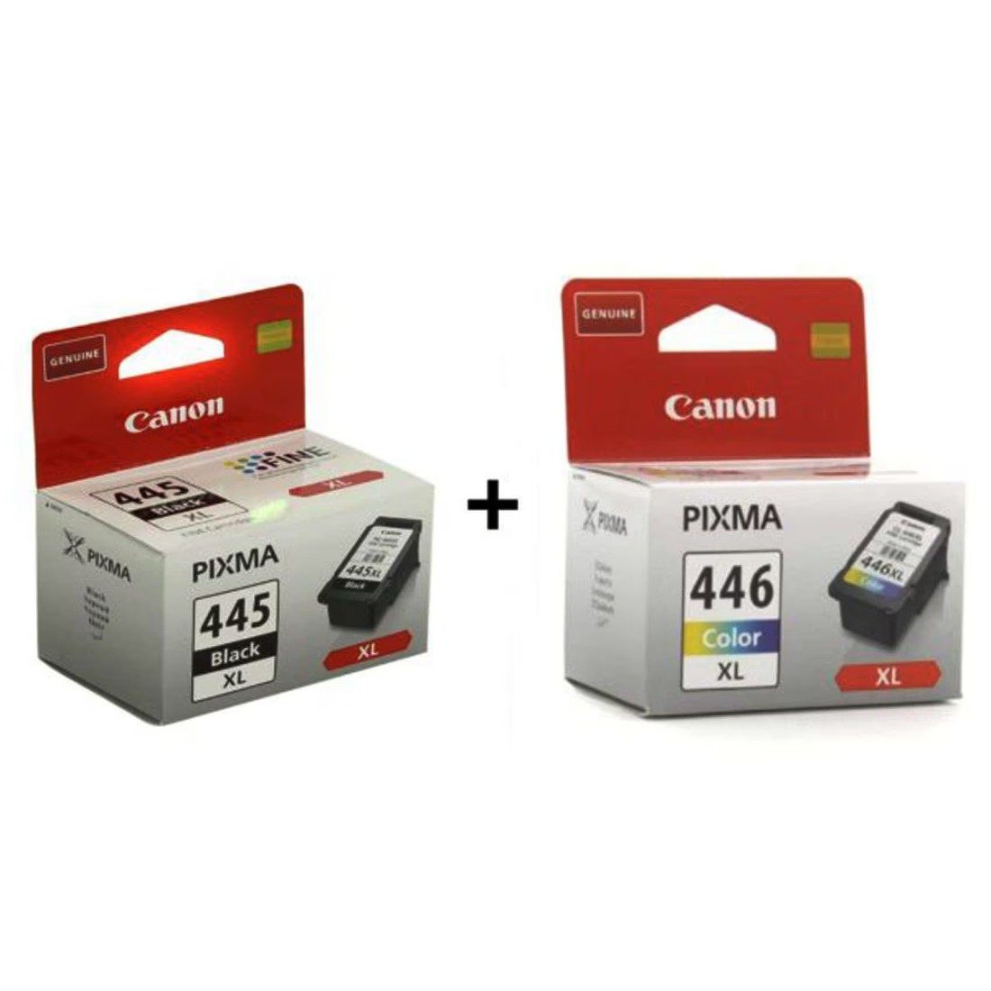 Canon Fine Printer Cartridge PG445XL Black With CL446XL Colour