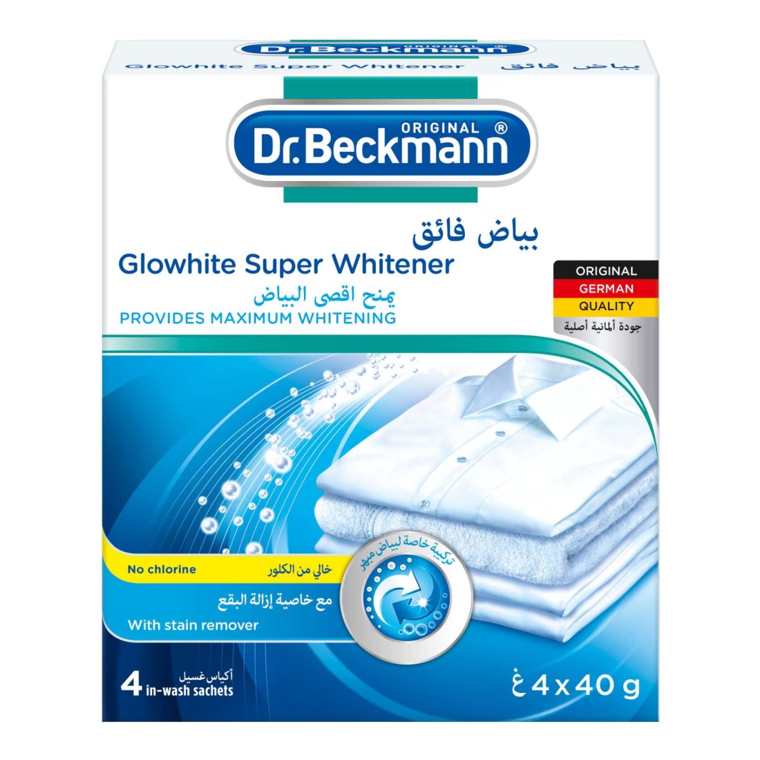Dr.Beckmann Glowwhite Super Whitener 40g Pack of 4