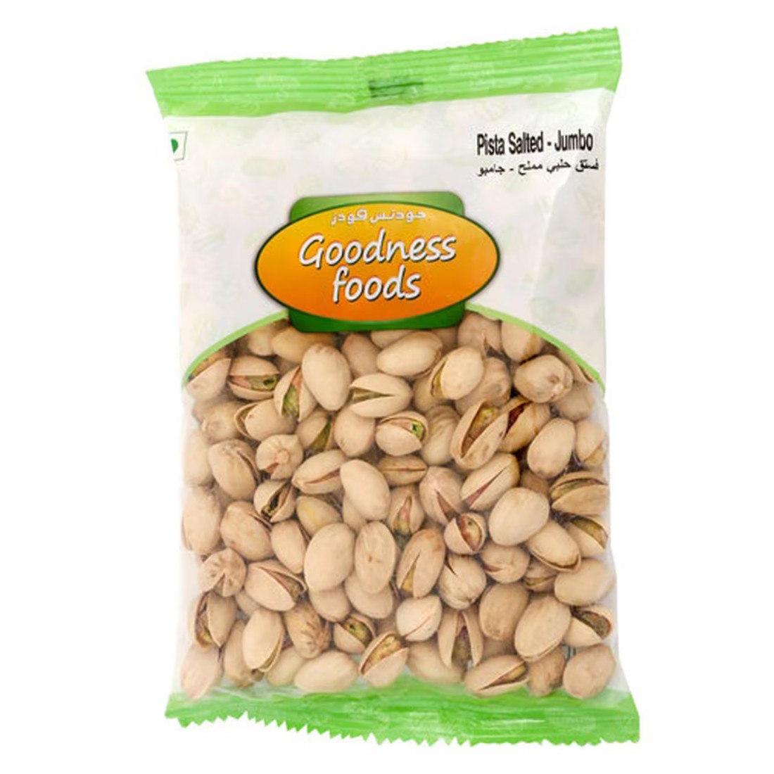 Goodness Foods Jumbo Salted Pista, 500g