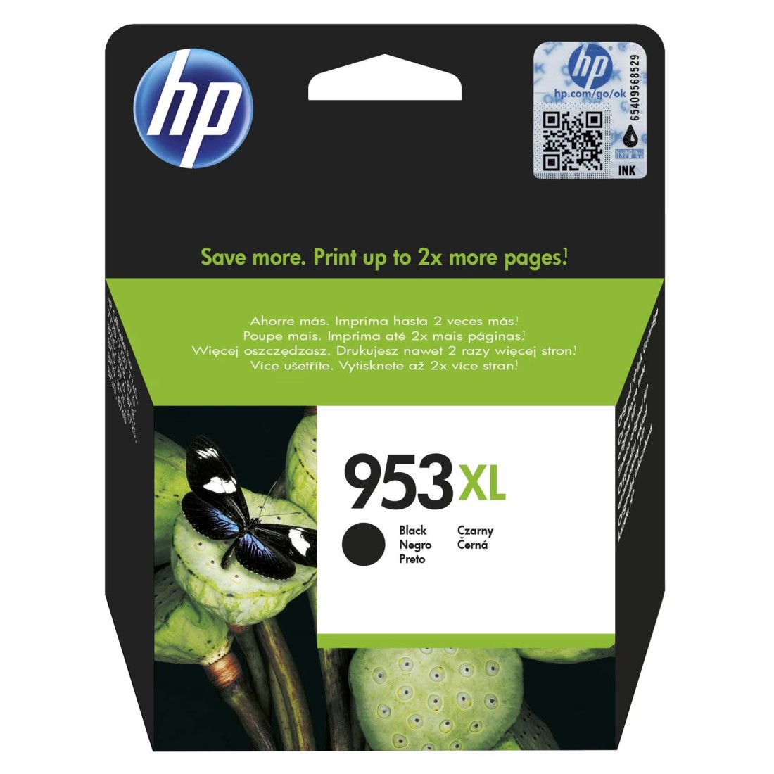 HP 953xl High Yield Black Original Ink Cartridge L0S70AE