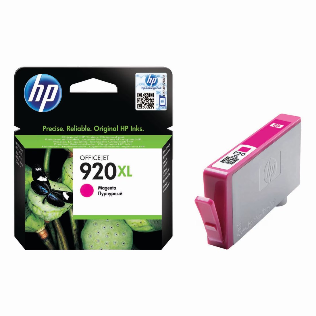 HP 920XL Magenta Original Ink Cartridge CD973AE
