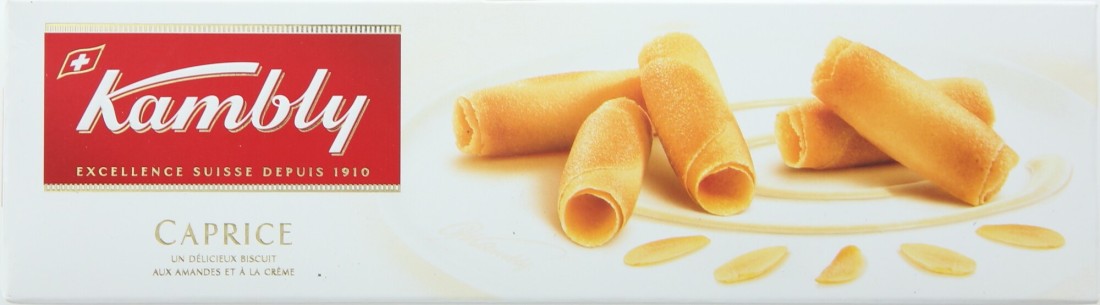 Kambly Caprice Almond Rolls 100g