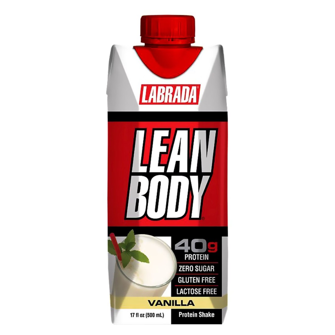 Labrada Lean Body Vanilla Flavoured Protein Shake 500ml