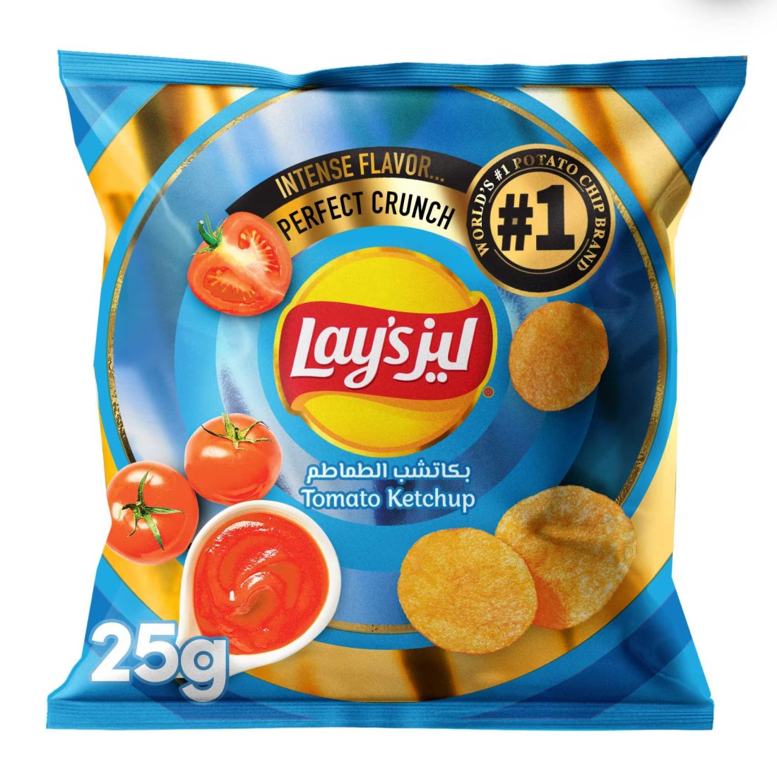 Lay&rsquo;s Tomato Ketchup Potato Chips 21g