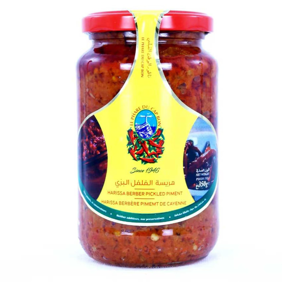 Le Phare Du Cap Bon Harissa Berber Pickled, 370g