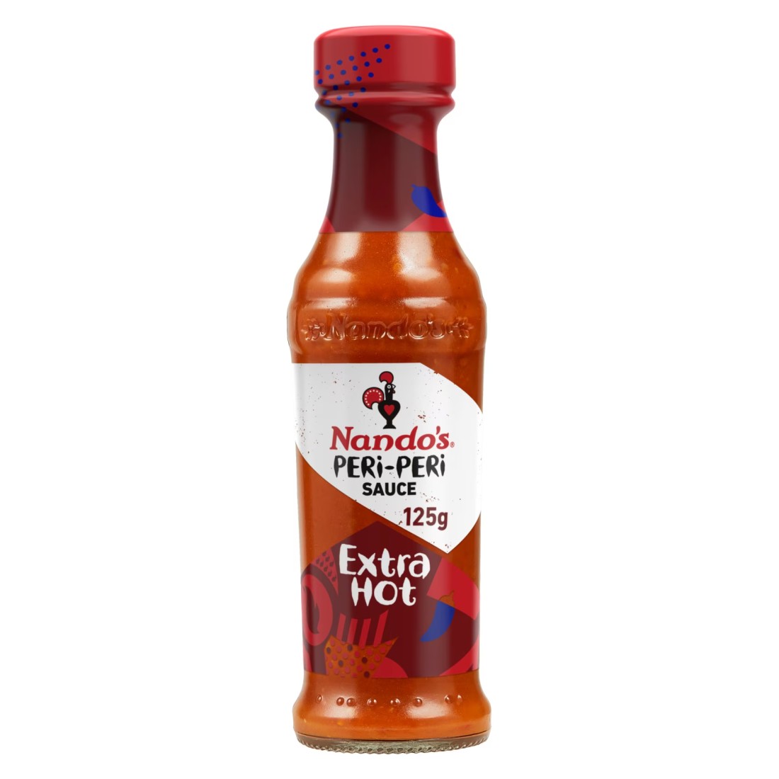 Nando&#39;s Extra Hot Peri-Peri Sauce, 125ml