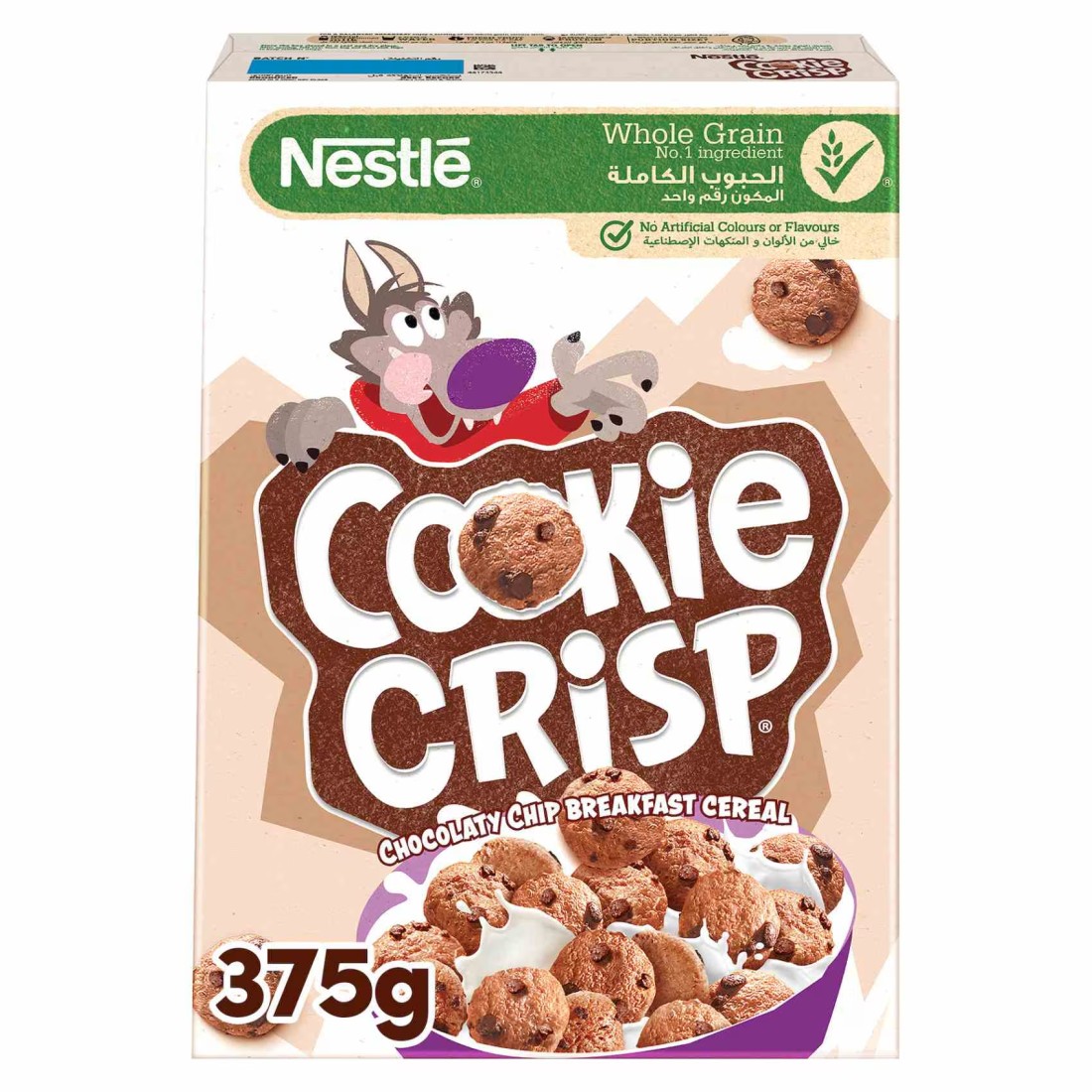 Nestle Whole Grain Cookie Crisp Cereal, 375g
